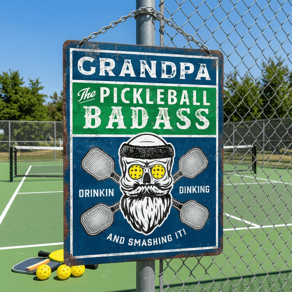 Pickleball Sign - The Whiskey Cave