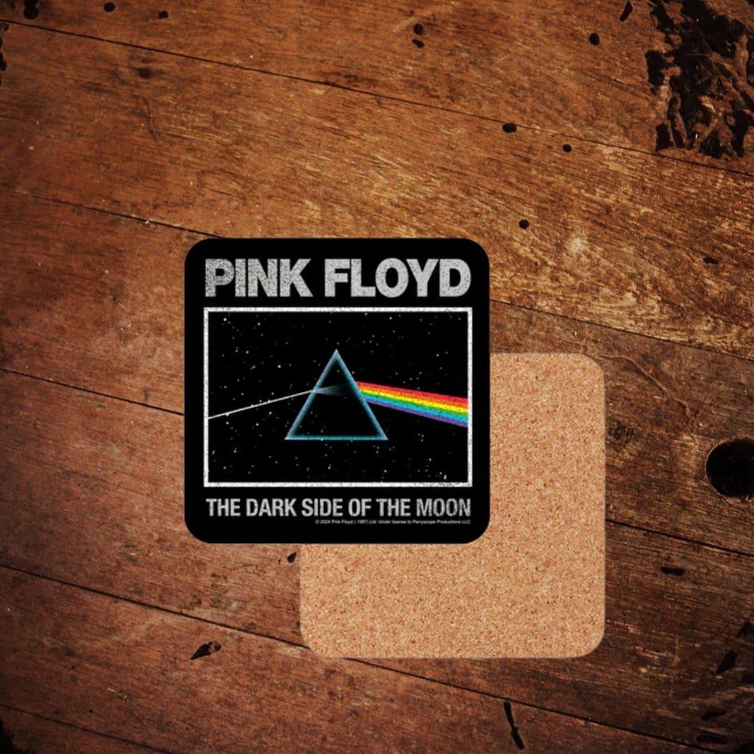 Pink Floyd Cork Back Coaster - The Whiskey Cave