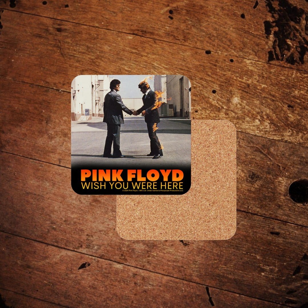 Pink Floyd Cork Back Coaster - The Whiskey Cave