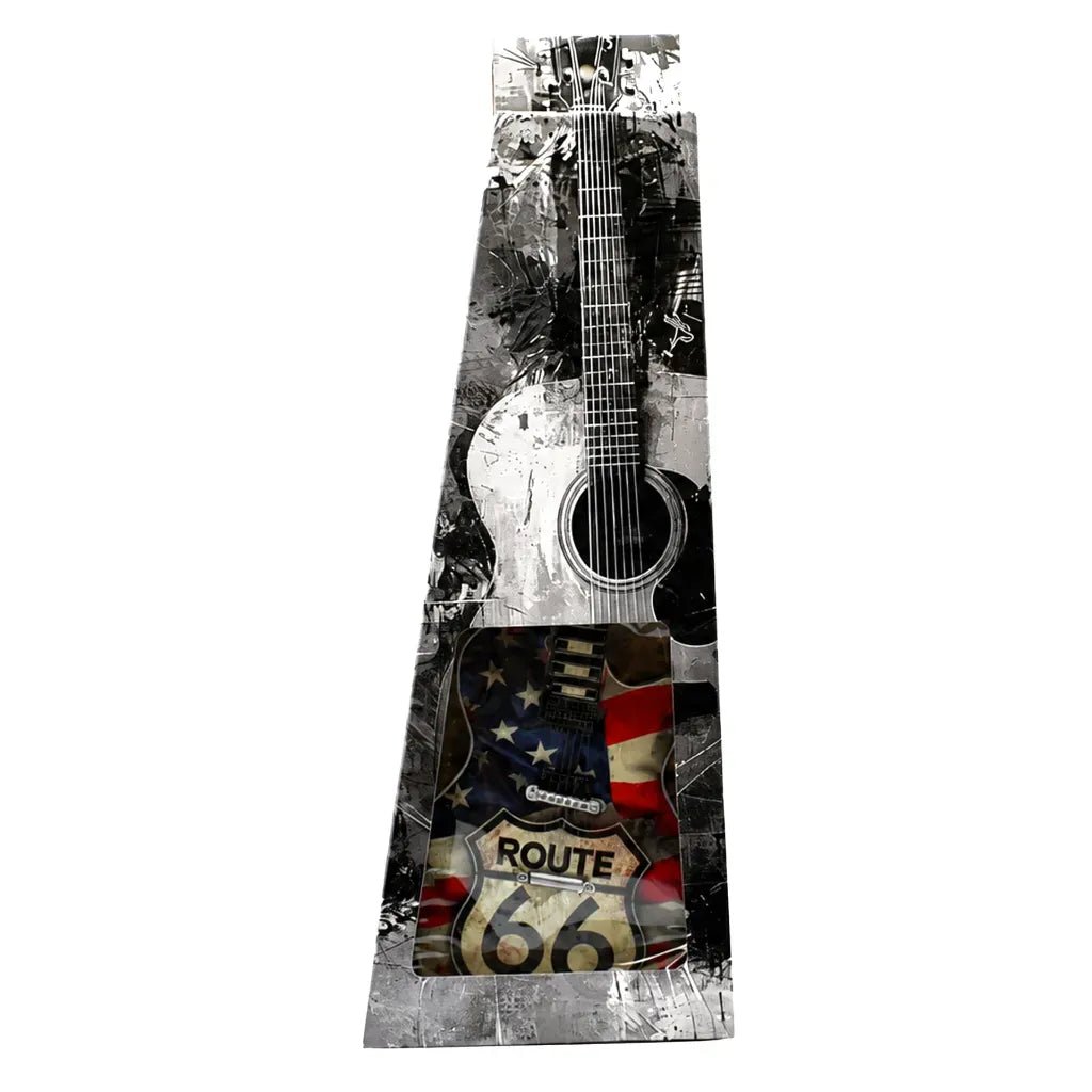 Route 66 Mini 10” Display Guitar with Stand - The Whiskey Cave