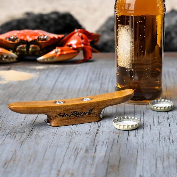 Sea Ray Wood Boat Cleat Bottle Opener - The Whiskey Cave