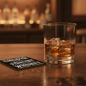 Smooth as Tennessee Whiskey Cork Back Coaster - The Whiskey Cave
