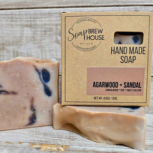 Soap Brewhouse Agarwood and Sandal Soap - The Whiskey Cave