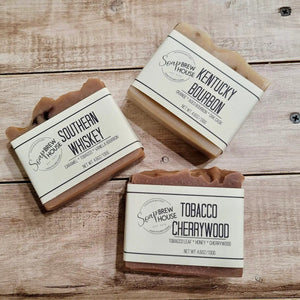 Soap Brewhouse Boxed Set of 3 Soaps - The Whiskey Cave