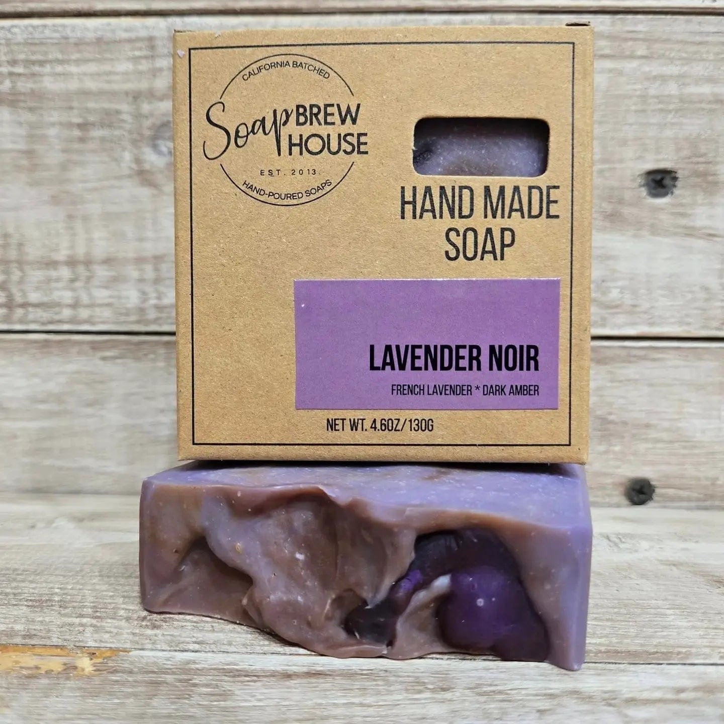 Soap Brewhouse Lavender Noir Soap - The Whiskey Cave