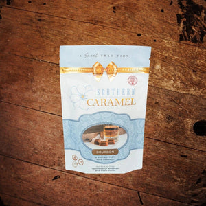 Southern Caramel Bourbon Caramels 4 ounce bag - The Whiskey Cave