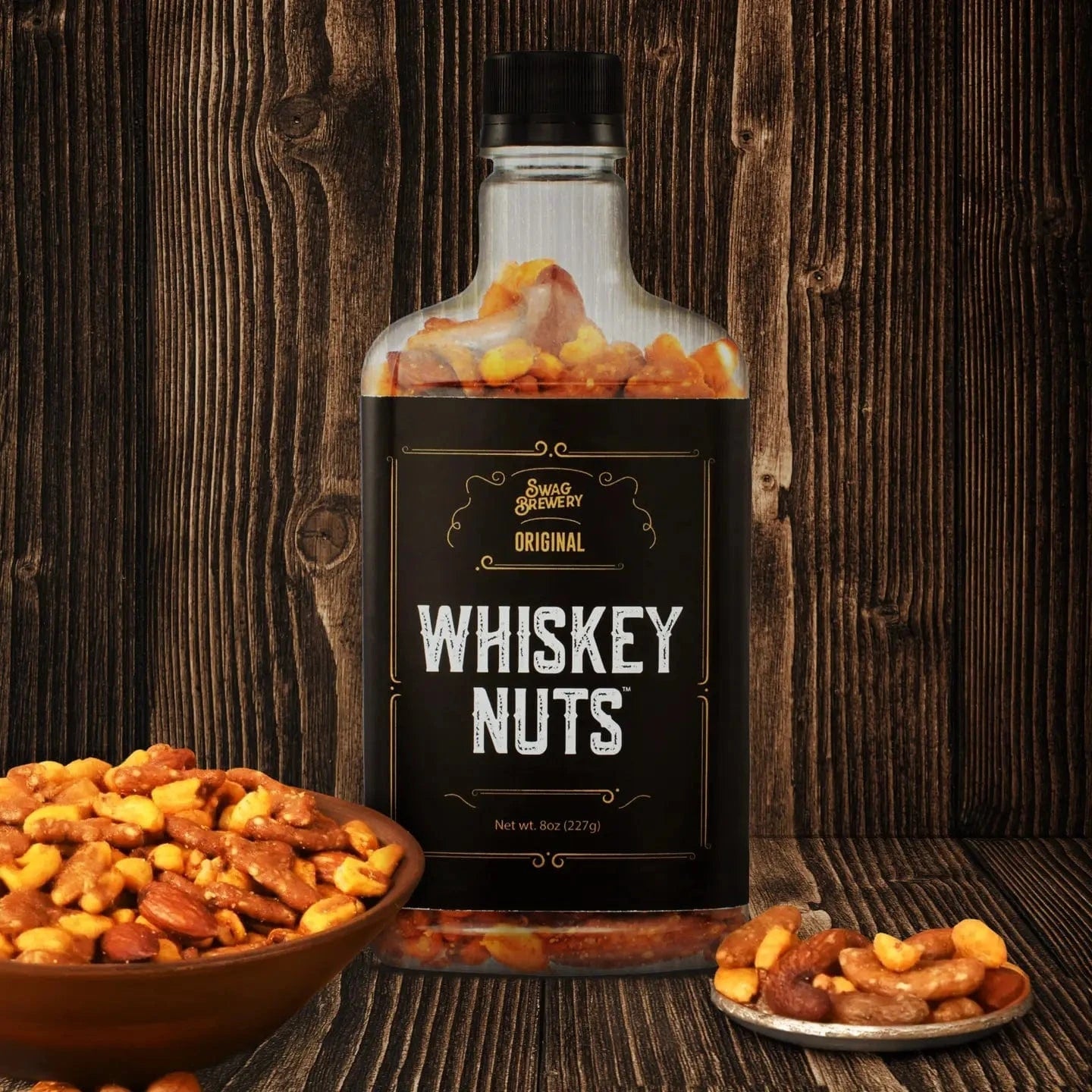 Swag Brewery Whiskey Bottle of Nuts - The Whiskey Cave