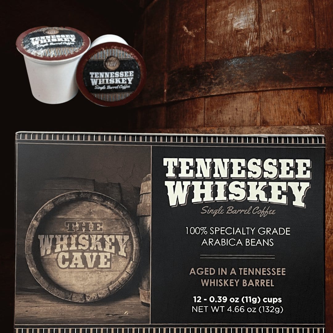 NEW Tennessee Whiskey Single Barrel Coffee 12 Single Serve K-Pods aged in a Jack Daniel’s Barrel - The Whiskey Cave