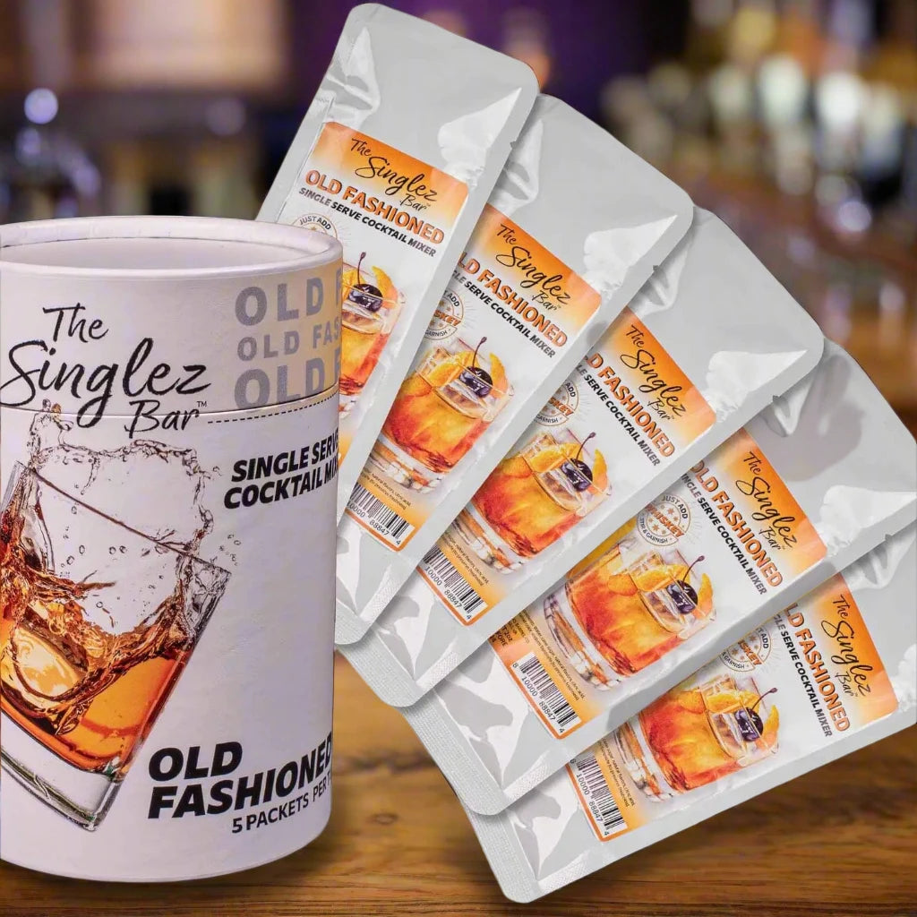 The Singlez Whiskey Old Fashioned Cocktail Mixes - The Whiskey Cave