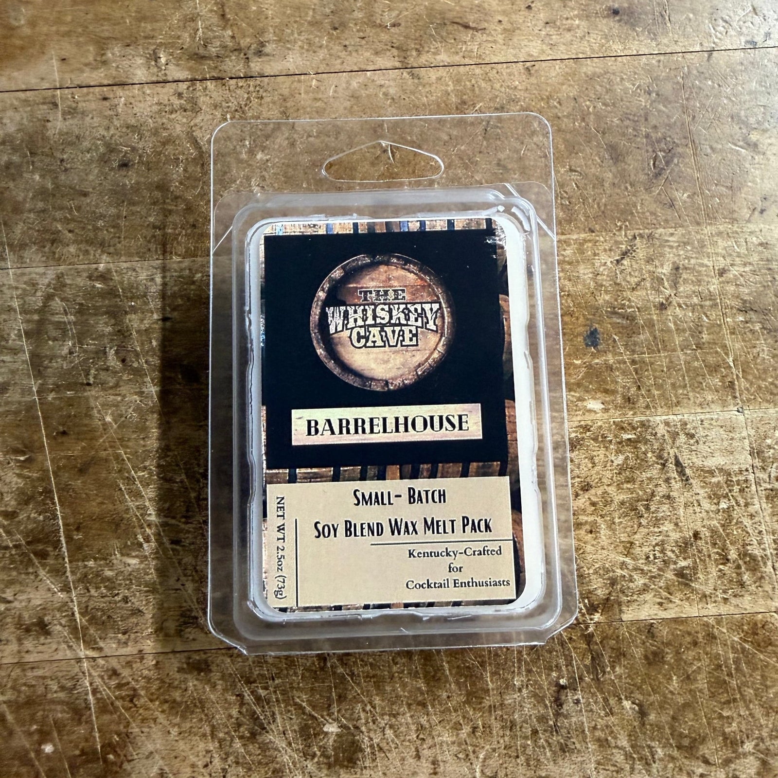 The Whiskey Cave Barrelhouse Hand Soy Candle Wax Melts - The Whiskey Cave