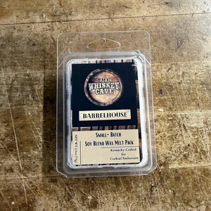 The Whiskey Cave Barrelhouse Hand Soy Candle Wax Melts - The Whiskey Cave