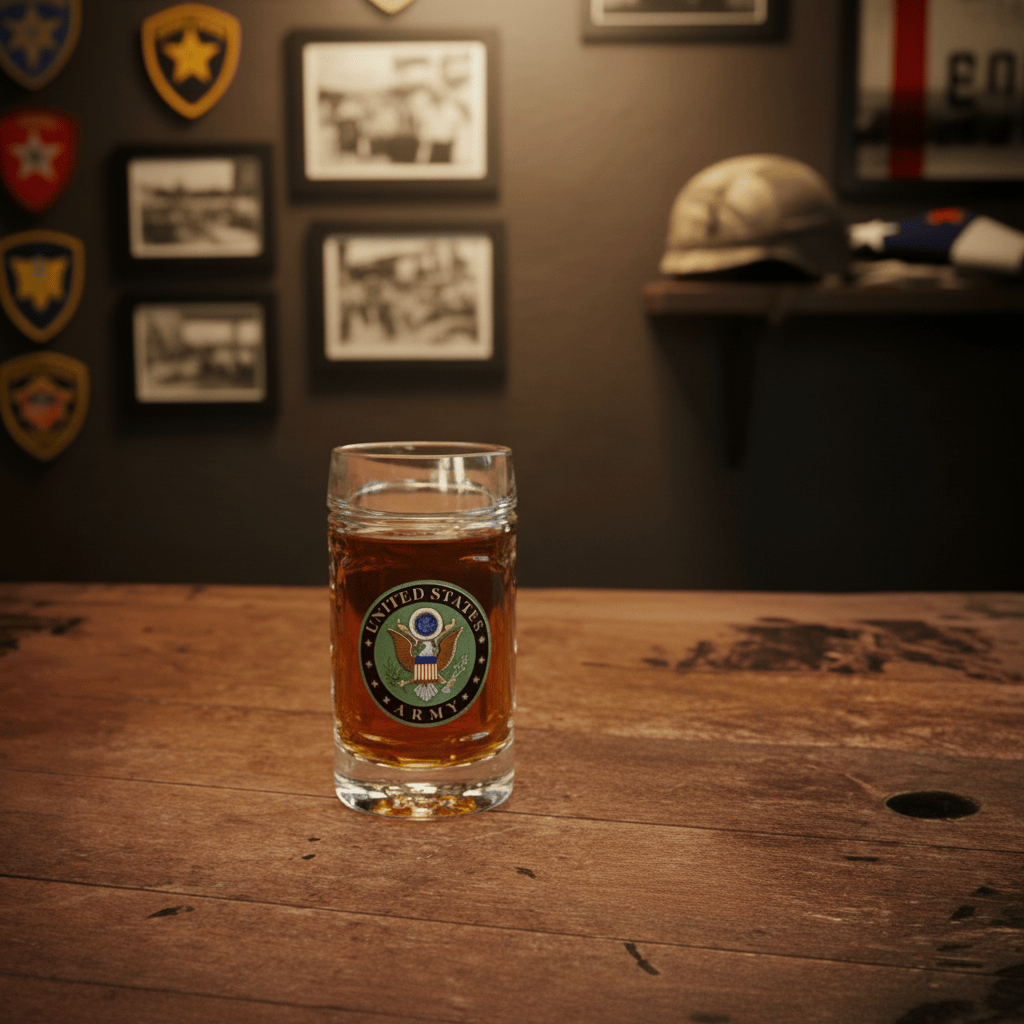 USA Army Stein Shot Glass - The Whiskey Cave