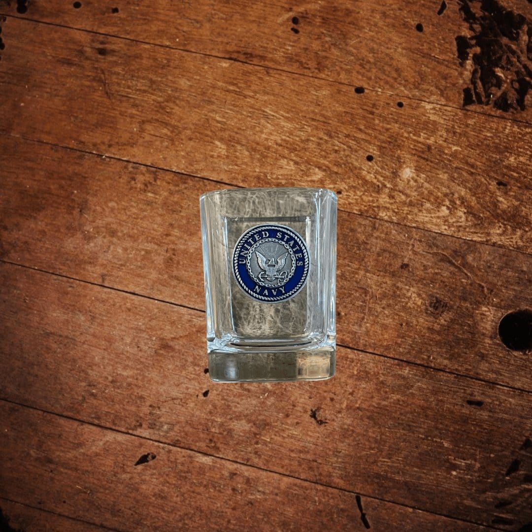 USA Navy Shot Glass - The Whiskey Cave