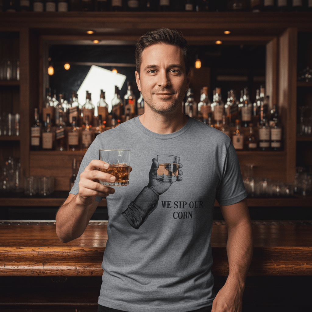We Sip Our Corn T-shirt