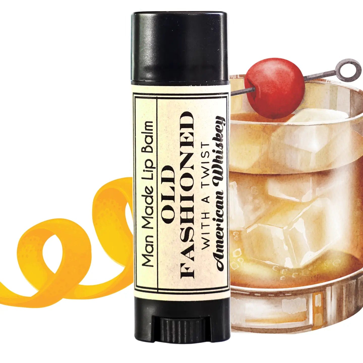 Whiskey Old Fashioned Lip Balm - The Whiskey Cave