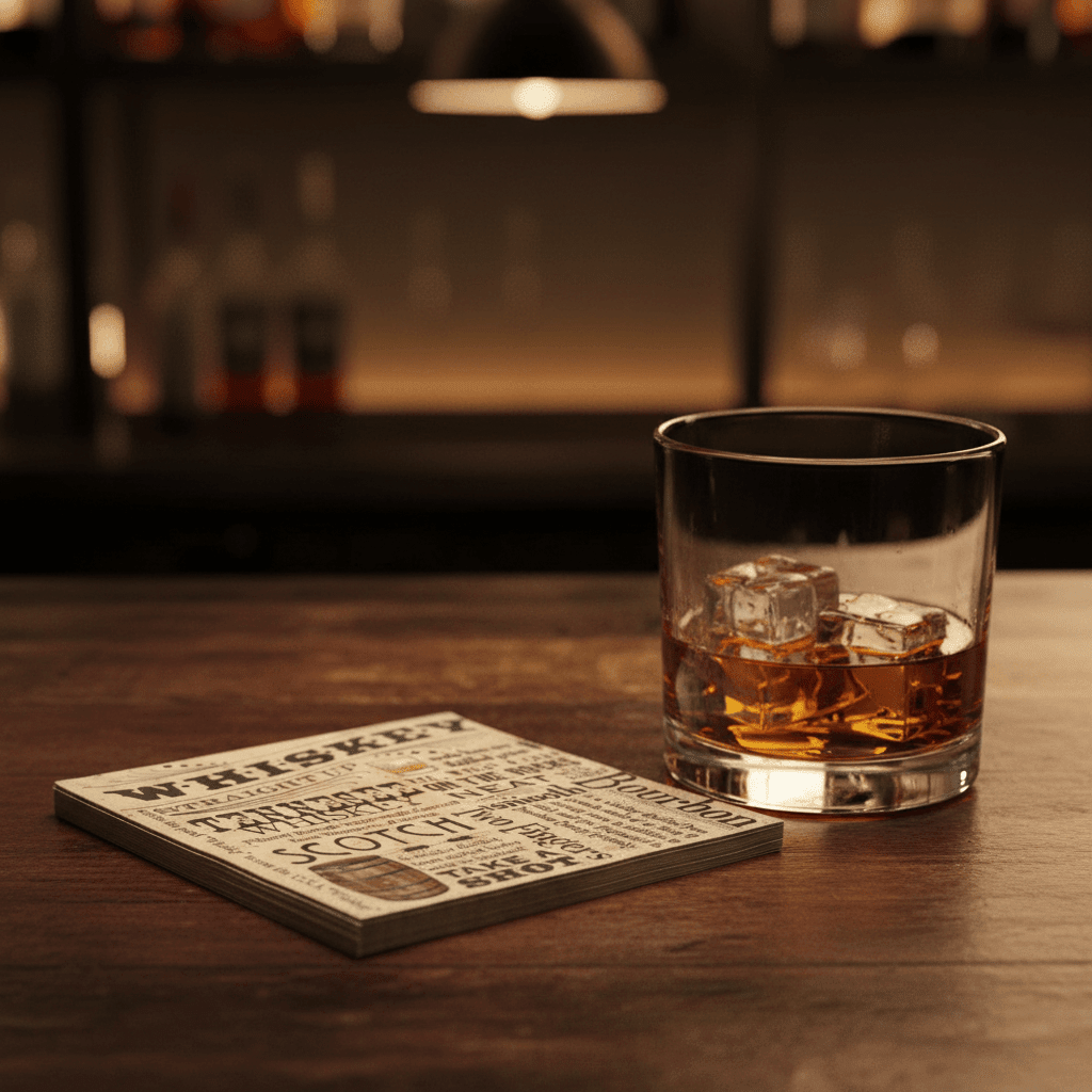 Whiskey Scotch Bourbon Cocktail Napkins - The Whiskey Cave