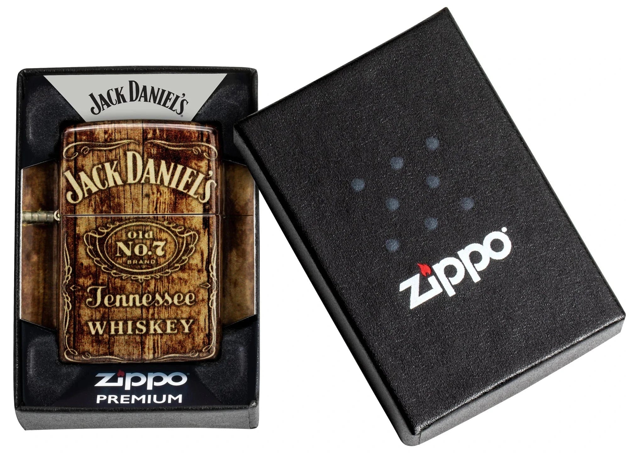 Zippo Jack Daniel’s Barrel Design Lighter - The Whiskey Cave