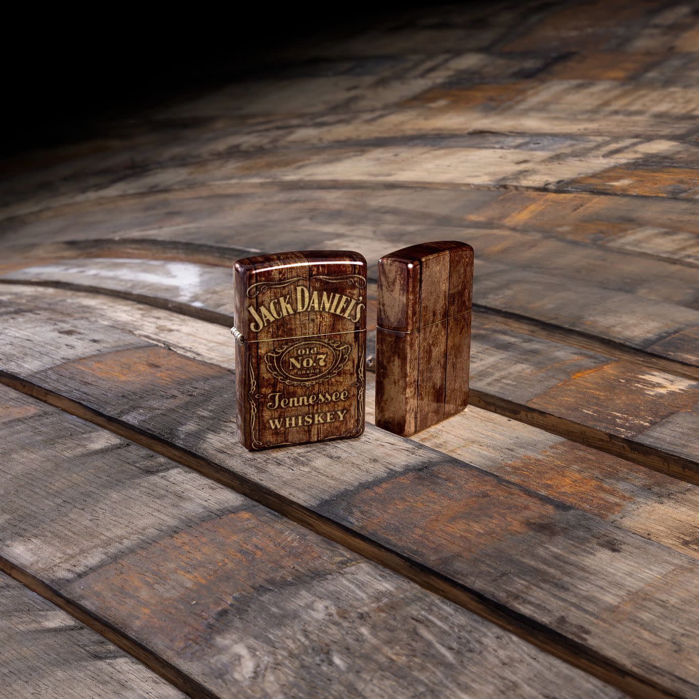 Zippo Jack Daniel’s Barrel Design Lighter - The Whiskey Cave