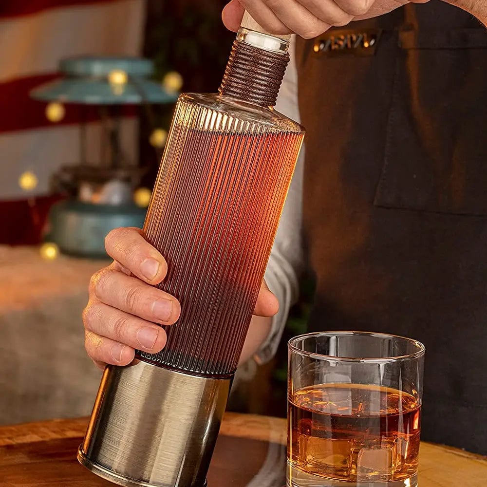 12 Gauge Glass Decanter - The Whiskey Cave