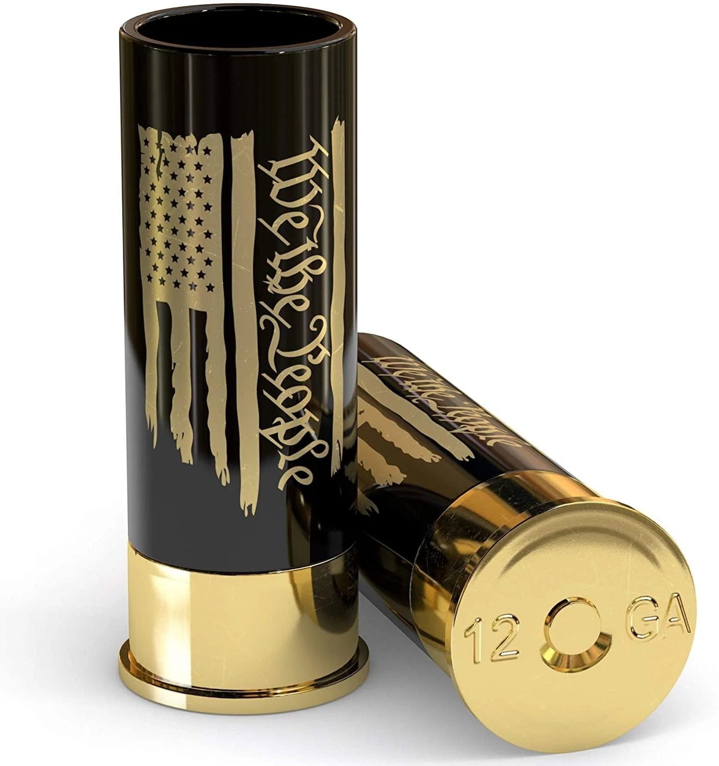 12 Gauge Shot Glasses Boxed Set of 4 We The People - The Whiskey Cave