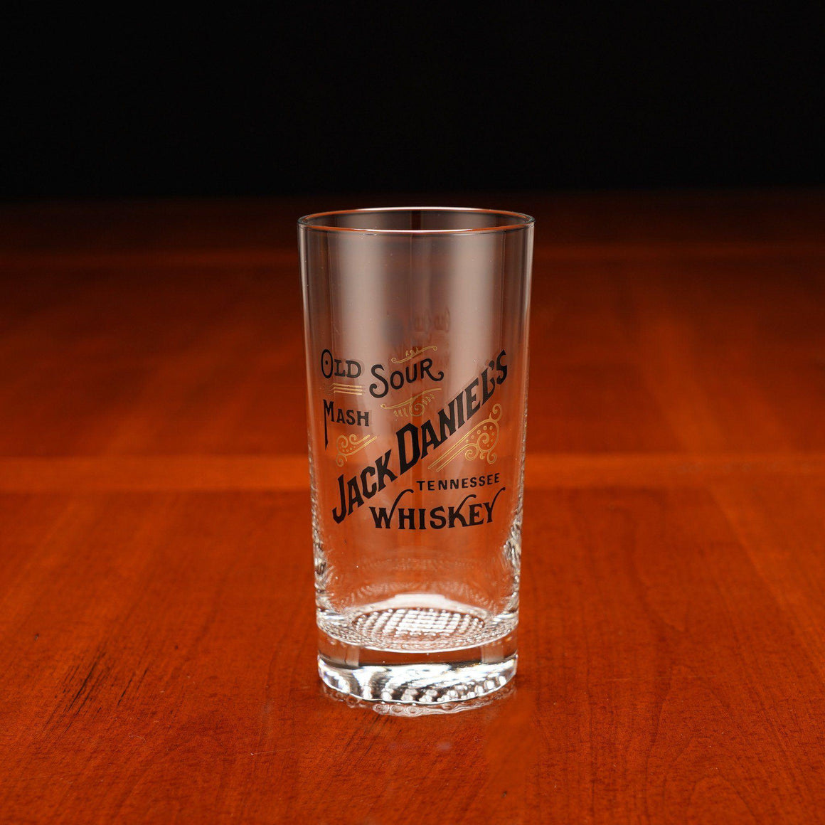 1970’s Jack Daniel’s Beaded Bottom Highball Glass - The Whiskey Cave