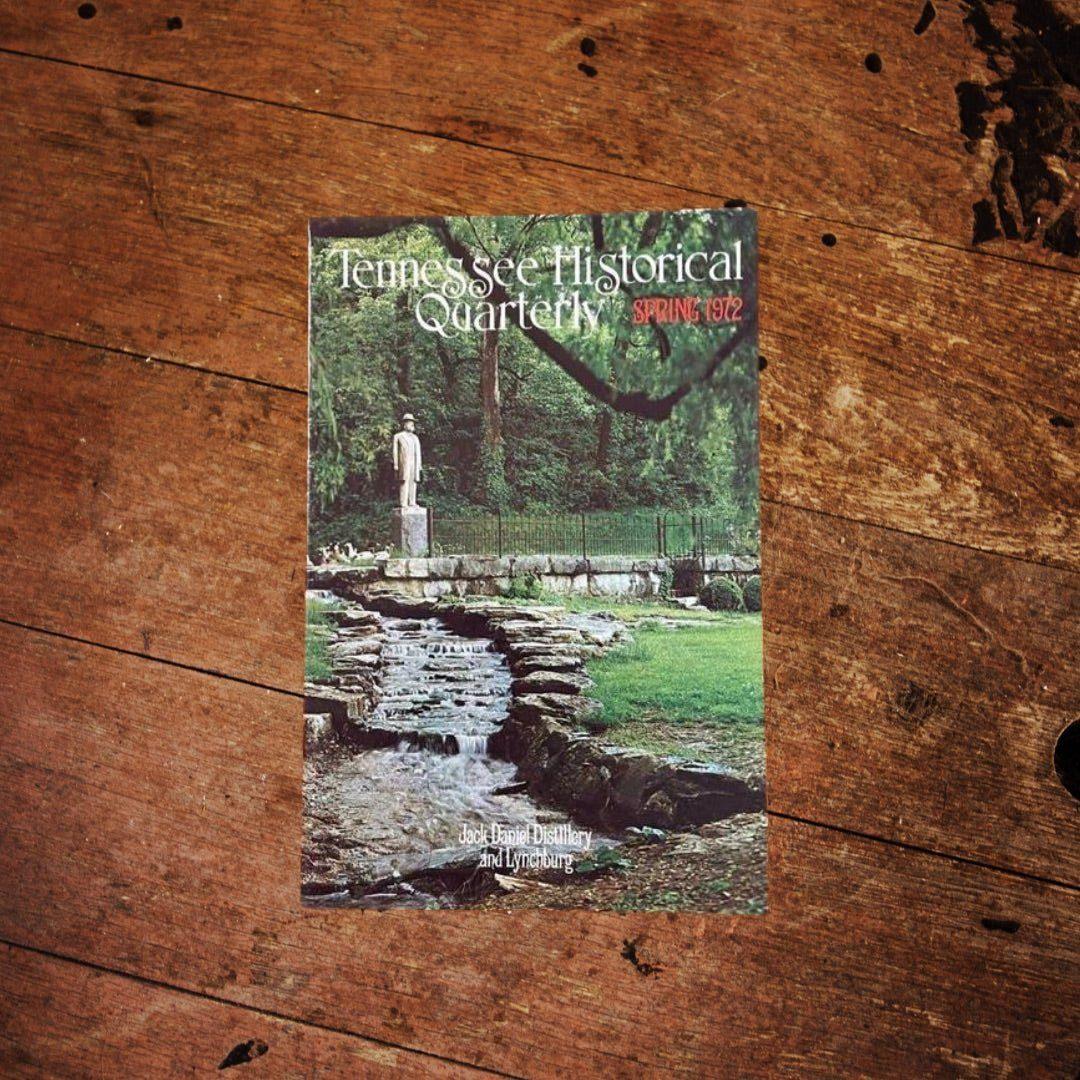 1972 Tennessee Historical Quarterly reprint of Jack Daniels Article - The Whiskey Cave