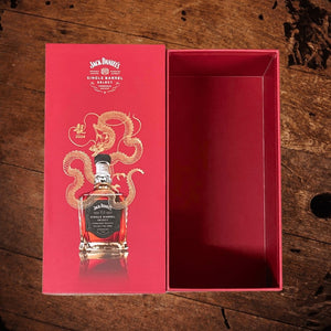 2024 Year of the Dragon Empty Single Barrel Box - The Whiskey Cave