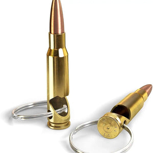 308 Real Bullet Keychain Bottle Opener - The Whiskey Cave
