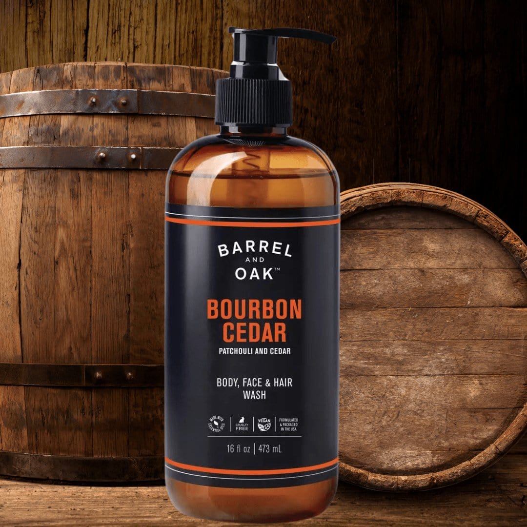 Barrel and Oak Bourbon Cedar All-in-One Wash - The Whiskey Cave