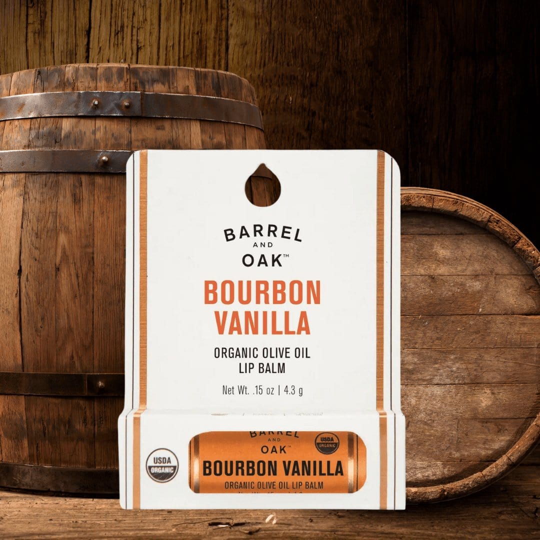 Barrel and Oak Bourbon Vanilla Lip Balm - The Whiskey Cave