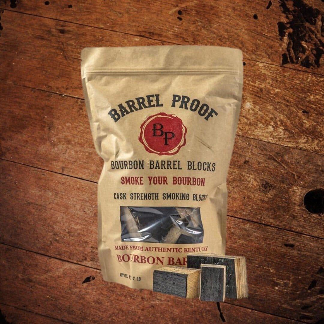 Barrel Proof Bourbon Barrel Grilling Blocks - The Whiskey Cave