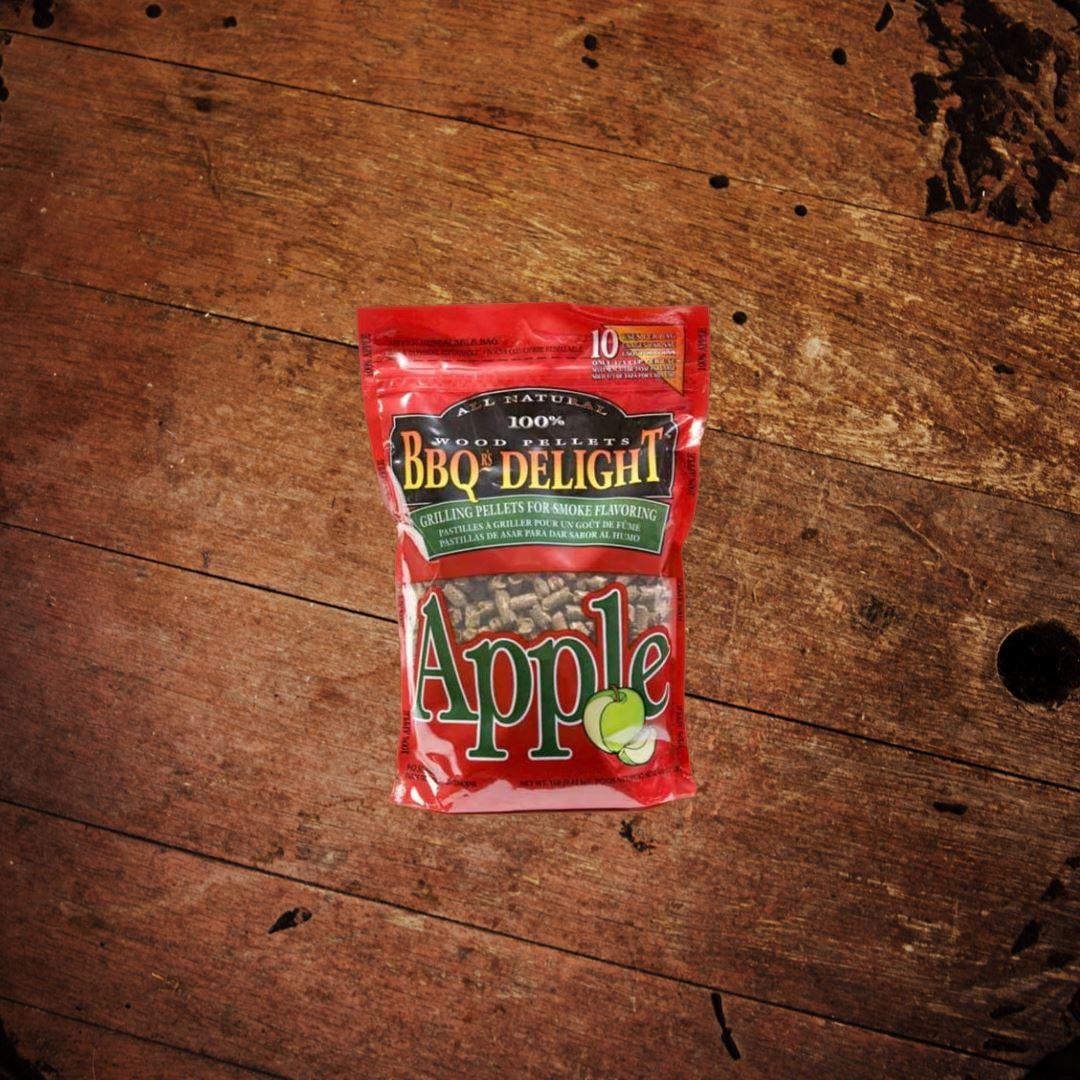 BBQr’s Delight All Natural 100% Apple Wood Flavor Pellets - The Whiskey Cave