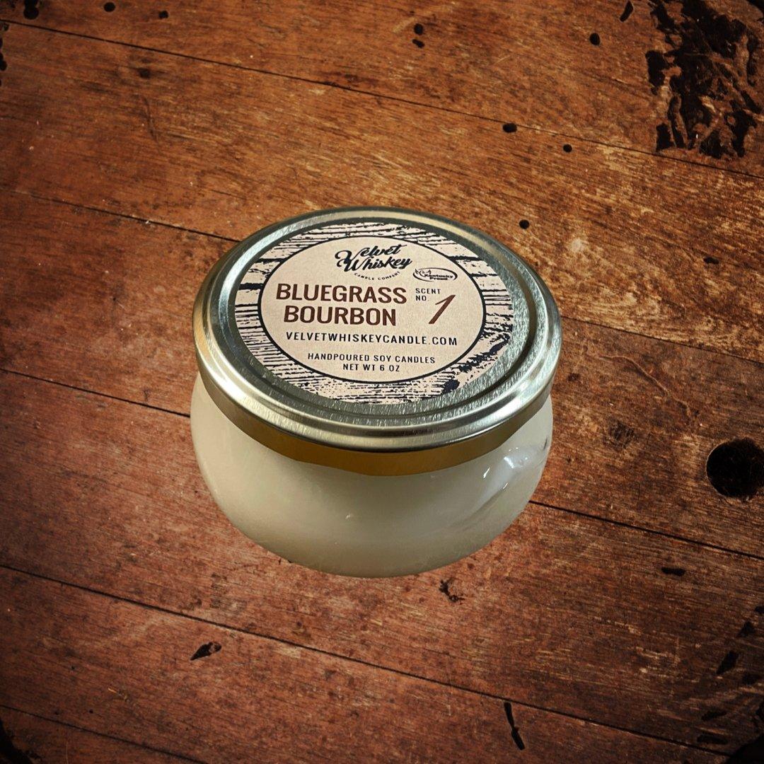 Bluegrass Bourbon Soy Candle by Velvet Whiskey - The Whiskey Cave