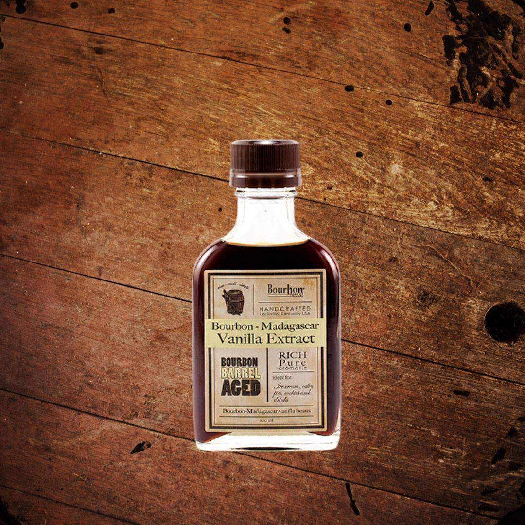 Bourbon Barrel Madagascar Vanilla Extract made in Louisville Kentucky - The Whiskey Cave