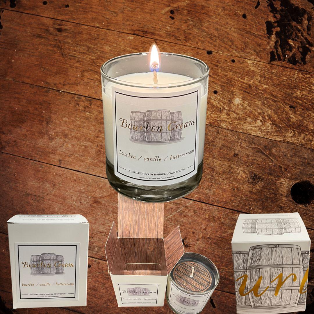 Bourbon Cream 11 ounce Soy Candle - The Whiskey Cave