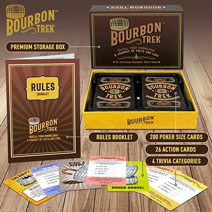 Bourbon Trek Trivia Game - The Whiskey Cave