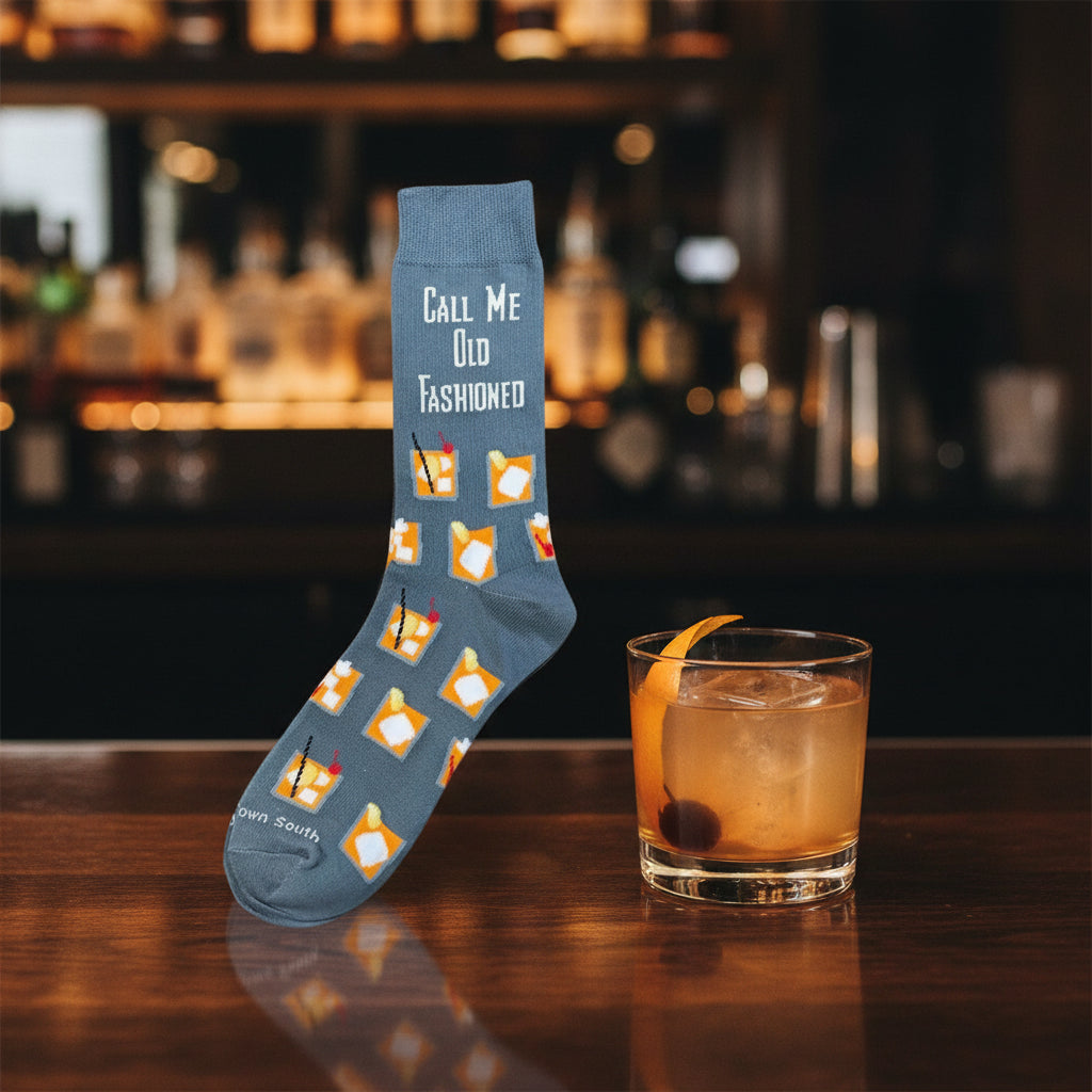 Call Me Old Fashioned Socks - The Whiskey Cave