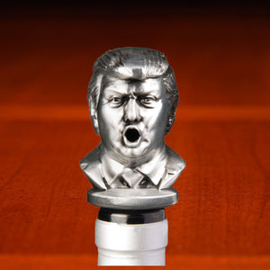 Donald Trump Metal Bottle Pourer - The Whiskey Cave