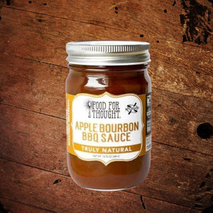Food for Thought Apple Bourbon BBQ Sauce - The Whiskey Cave