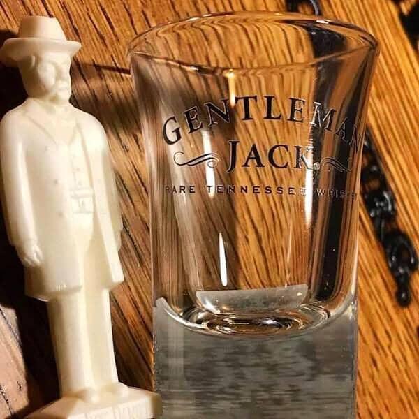 Gentleman Jack Daniel’s Shot Glass - The Whiskey Cave