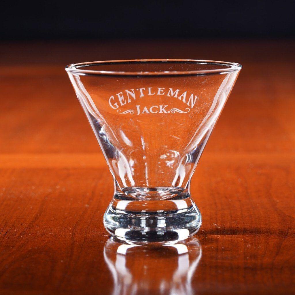 Vintage Stemless Martini glasses