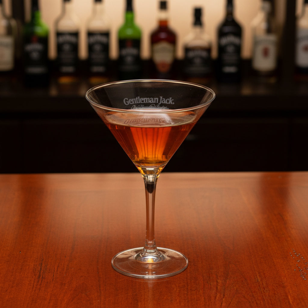 Gentleman Jack Daniel’s Vintage Martini Glass - The Whiskey Cave
