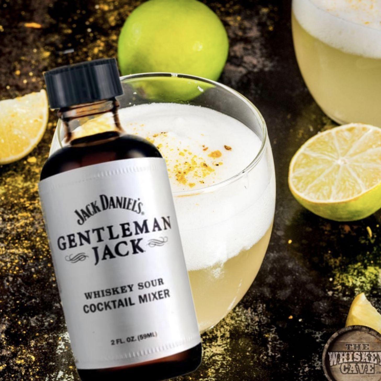 Gentleman Jack Daniel’s Whiskey Sour Cocktail Mix 2 ounce - The Whiskey Cave
