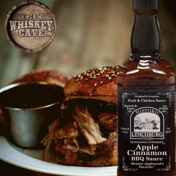 Historic Lynchburg Apple Cinnamon BBQ Sauce Made with Jack Daniels - The Whiskey Cave