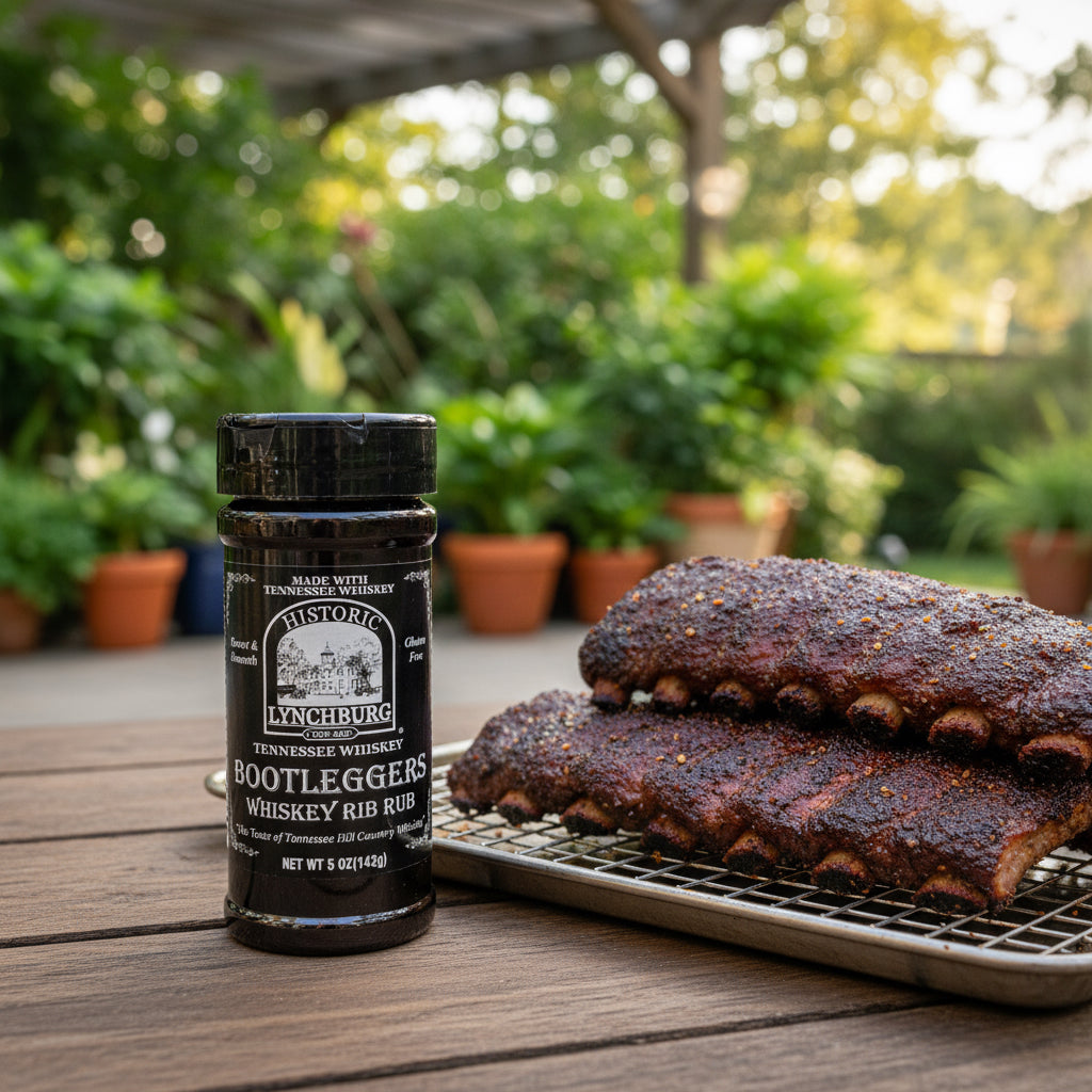 Historic Lynchburg Bootlegger’s Whiskey Rib Rub made with Jack Daniels - The Whiskey Cave