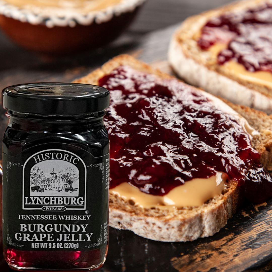 Historic Lynchburg Burgundy Grape Jelly made with Jack Daniels - The Whiskey Cave