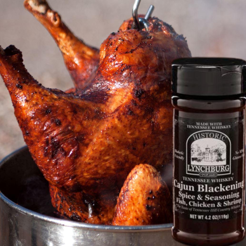 Historic Lynchburg Cajun Blackening Seasoning with Jack Daniels - The Whiskey Cave