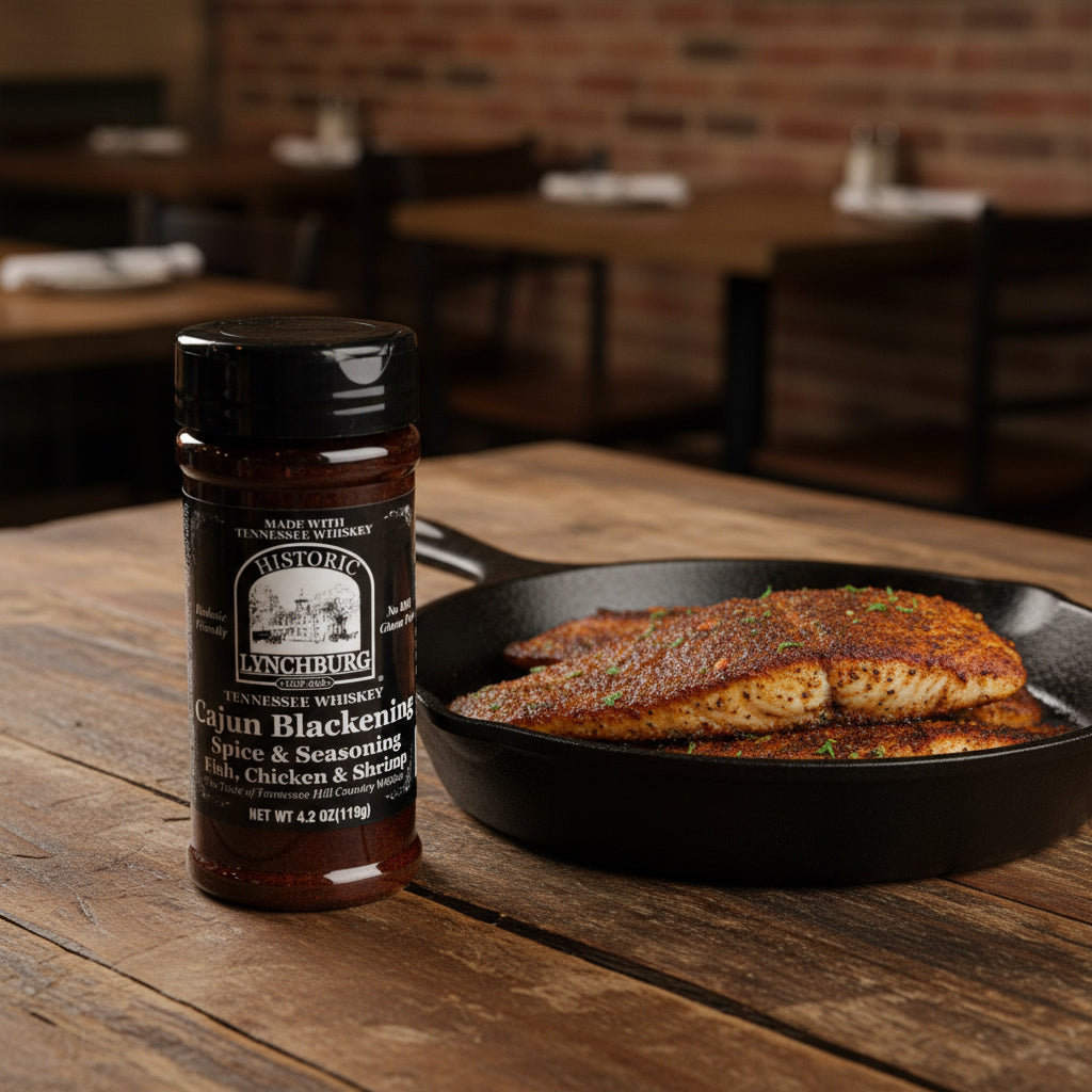 Historic Lynchburg Cajun Blackening Seasoning with Jack Daniels - The Whiskey Cave
