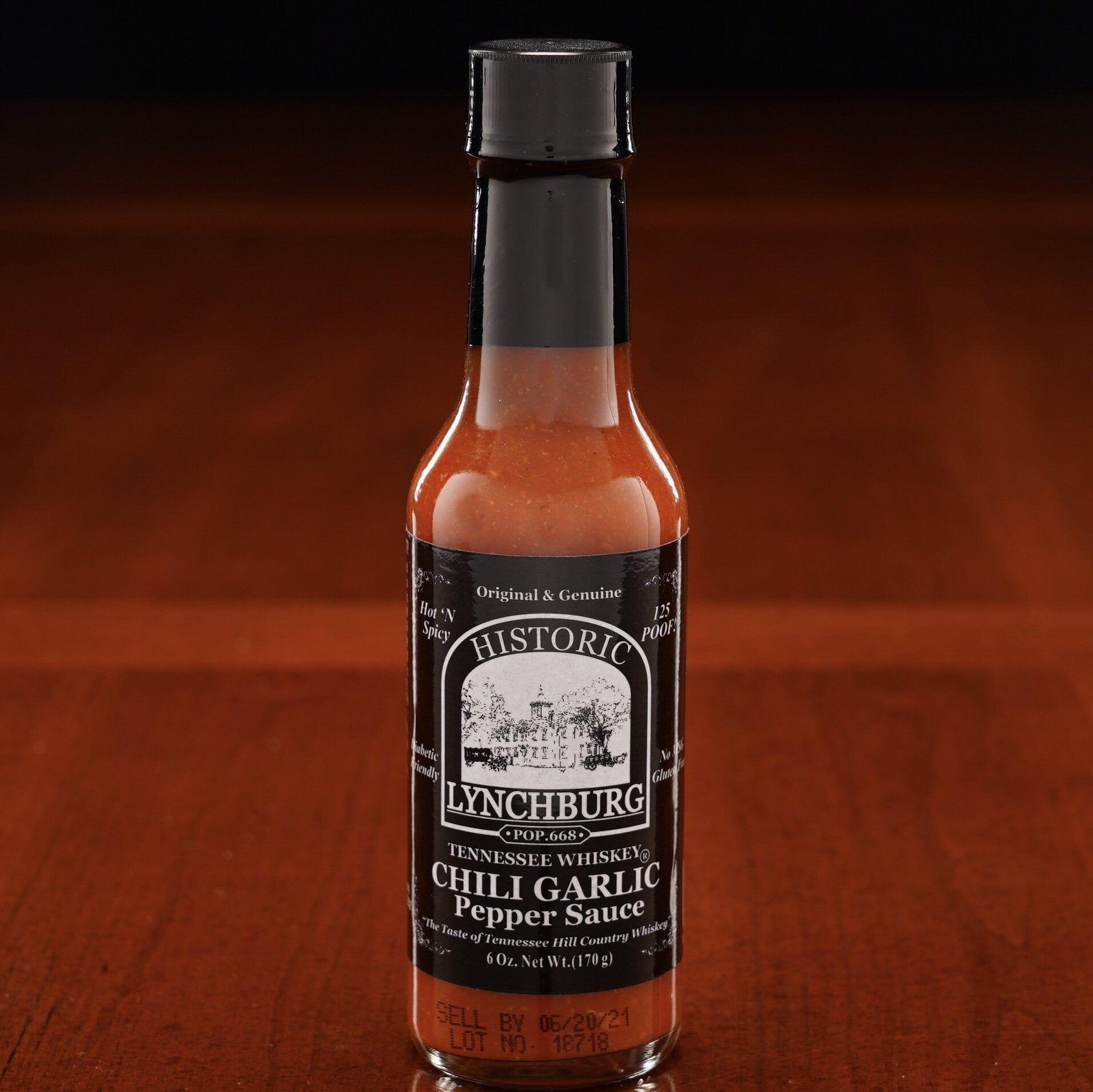 Historic Lynchburg Chili Garlic Sauce made with Jack Daniels - The Whiskey Cave