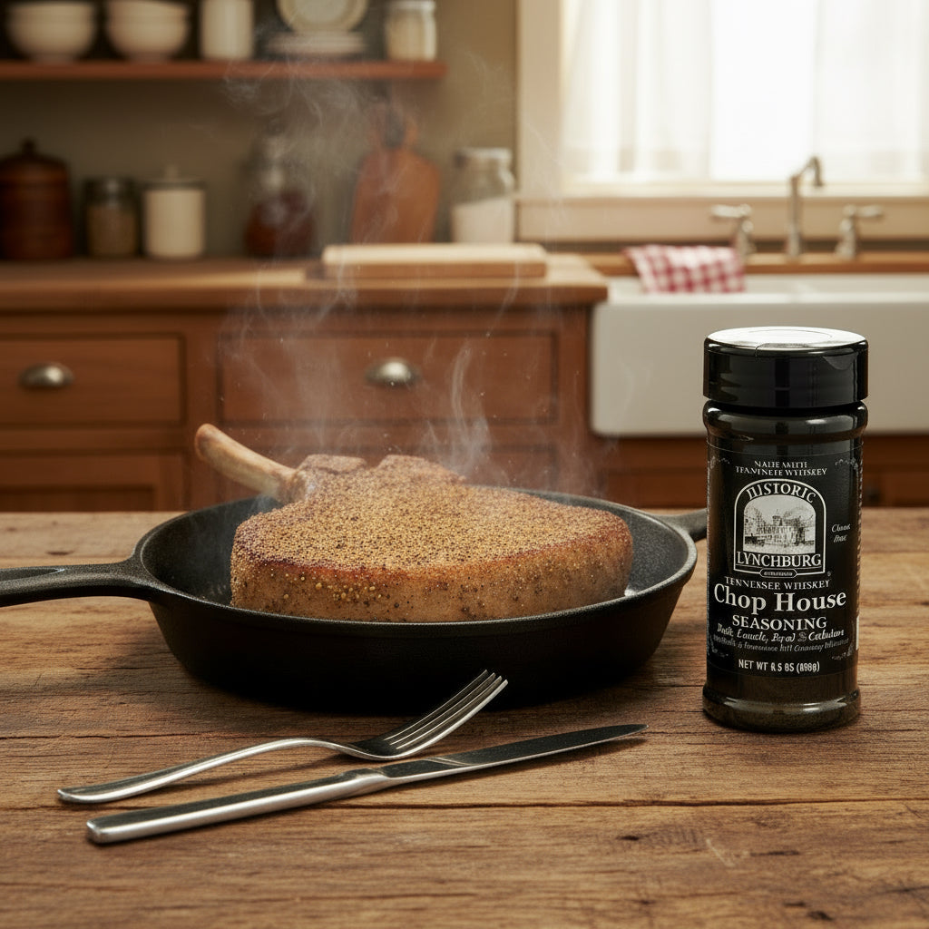 Historic Lynchburg Chop House Seasoning made with Jack Daniels - The Whiskey Cave